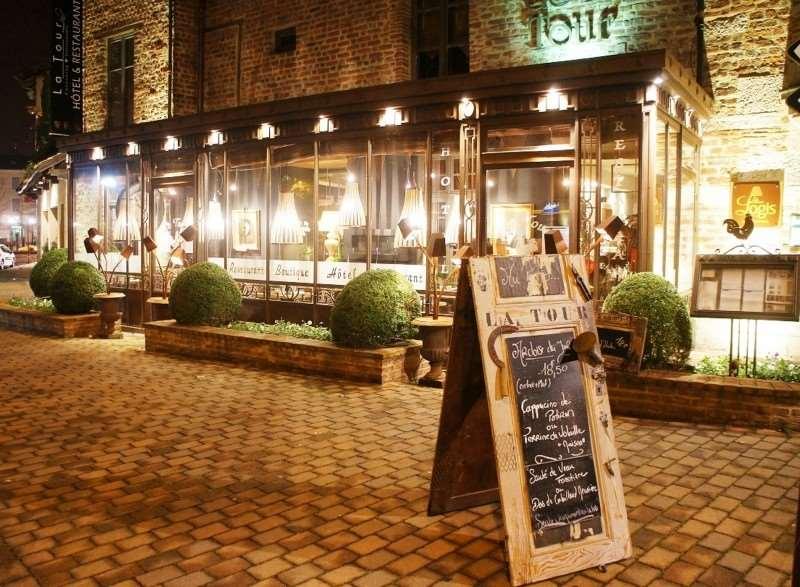 Hotel De La Tour Chatillon-sur-Chalaronne Nhà hàng bức ảnh